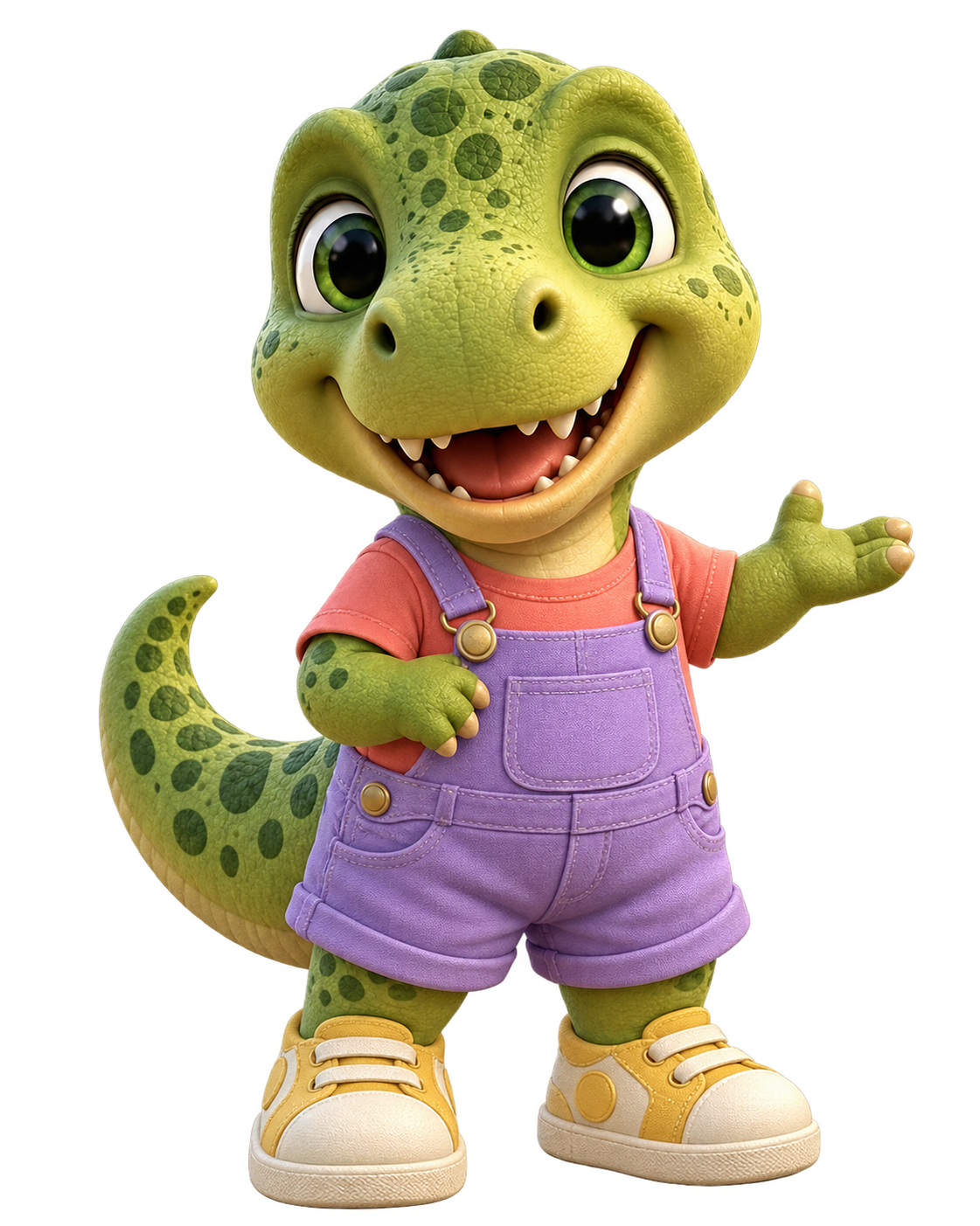 Roco, un pequeño dinosaurio verde